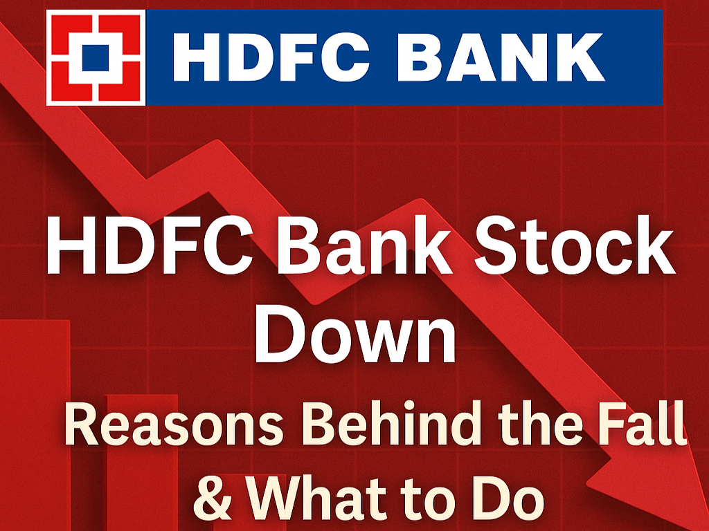 HDFC BANK STOCK DOWN