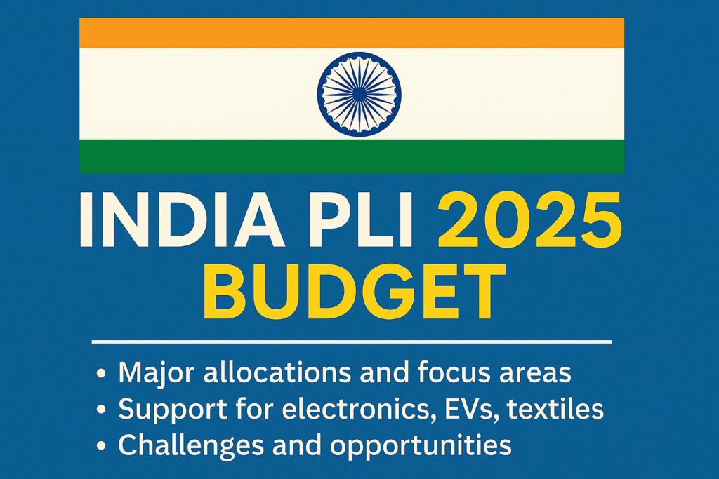 India PLI 2025 Budget