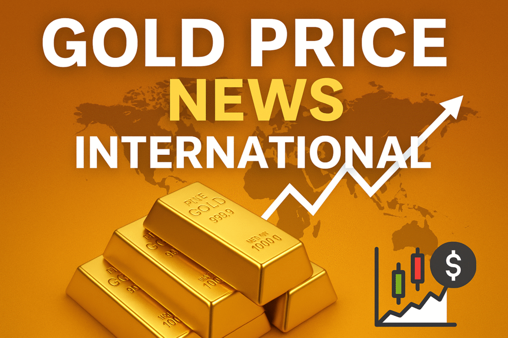 Gold price news international