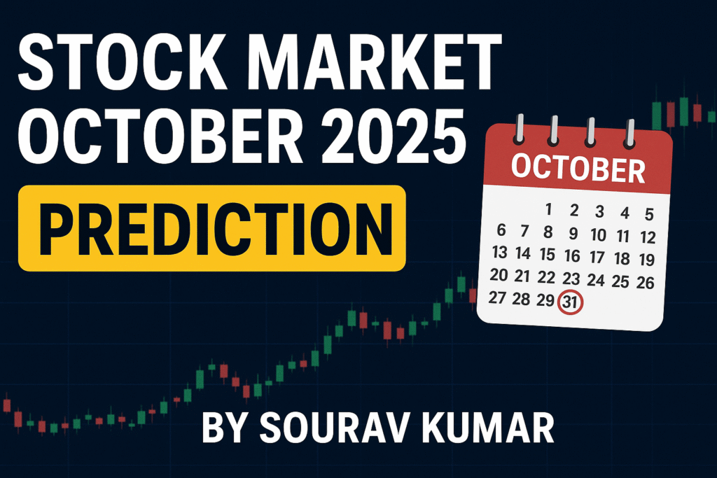 Stock Market October 2025 – Nifty & Sensex Prediction | Sourav Kumar Analysis”